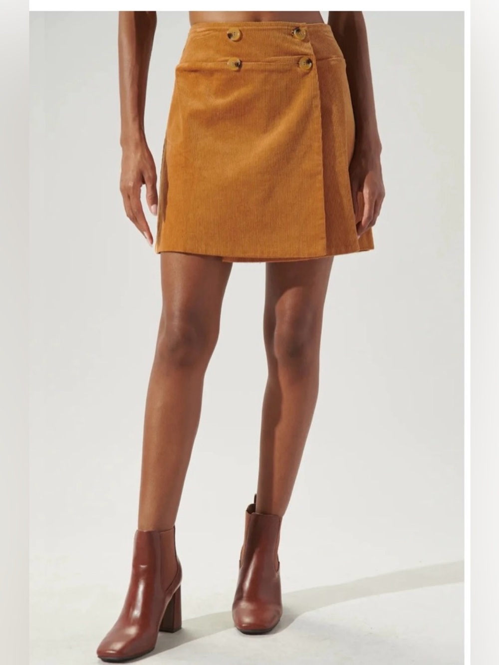 Sugar Lips NWT Limitless Corduroy High Waisted Skirt Large
